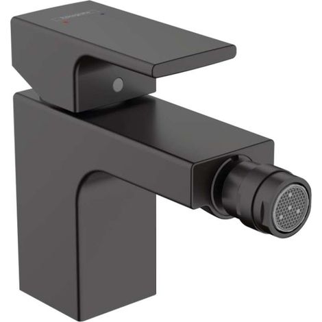 Hansgrohe Vernis Shape - Grifo de bidé con desagüe, negro mate 71211670 (1/3)