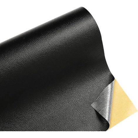Kit di riparazione pelle autoadesivo 50 x 137 cm, divano in pelle, riparazione pelle, toppe in pelle, adesivi autoadesivi, kit di riparazione pelle PU, multifunzionale (1/5)