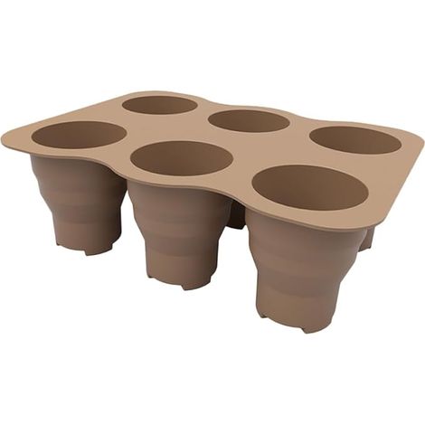 Lot de 3 plateaux de semis pour germination – Outil de plantation en serre à alvéoles, respirant, pour culture en intérieur et soin des plantes (1/5)