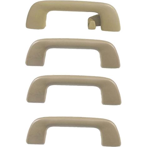 Poignée de tirage intérieure de toit pour accoudoir de voiture beige-- (1/5)