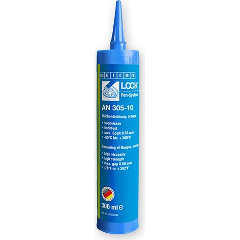 Flächendichtung WEICONLOCK AN 305-10 orange 300 ml