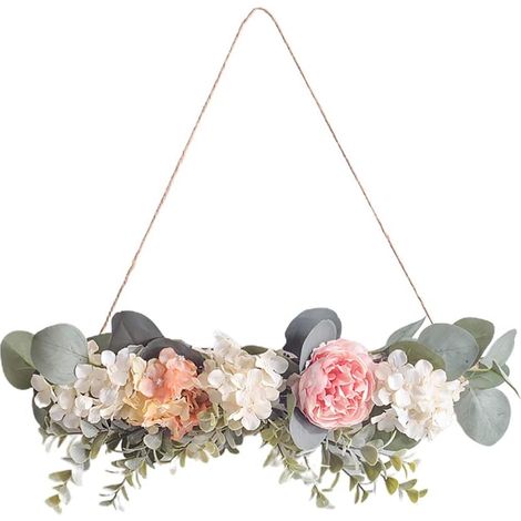 Guirlande Fleur Artificielle - Pivoine - Décoration Murale pour Printemps Mariage Pâques Intérieur - 1 Pièce (1/5)