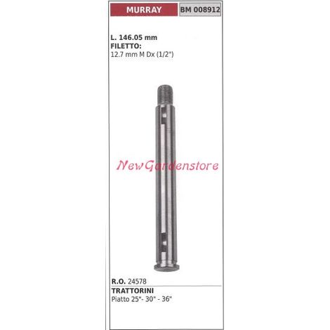 Albero mozzo portalama trattorino rasaerba tagliaerba piatto 25" MURRAY 008912