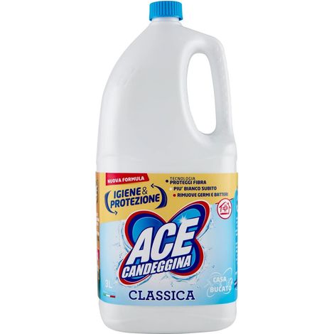 ACE Candeggina Classica 3L - Igienizzante per Superfici e Bucato (1/2)