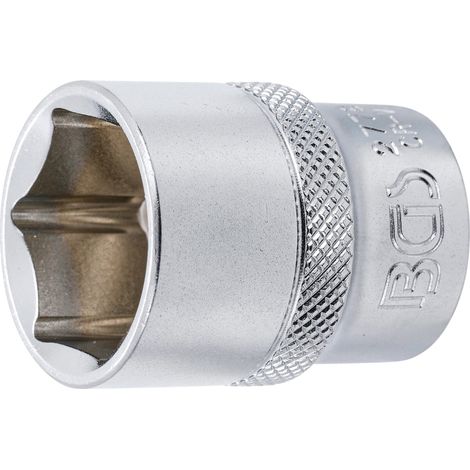 BGS Inserto chiave a bussola esagonale Attacco quadro interno 12,5 mm (1/2") SW 7/8" - 2778