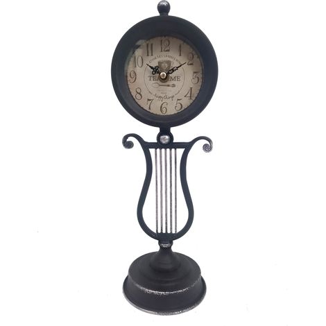 Signes Grimalt École de décoration  Black Schedula Vintage Watch 36x11x12cm 26982
