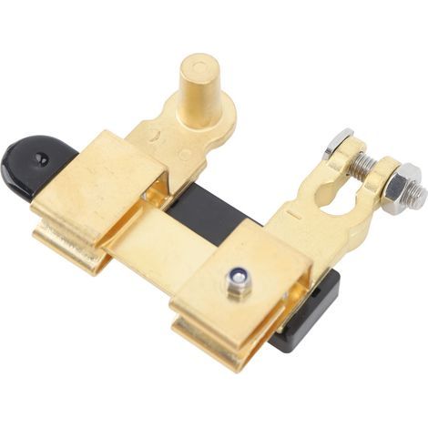 12V/24V-Batterietrennschalter, robuste Messingklinge, Minuspol-Anschlag für Auto, Boot, Wohnmobil, ATV (1/5)