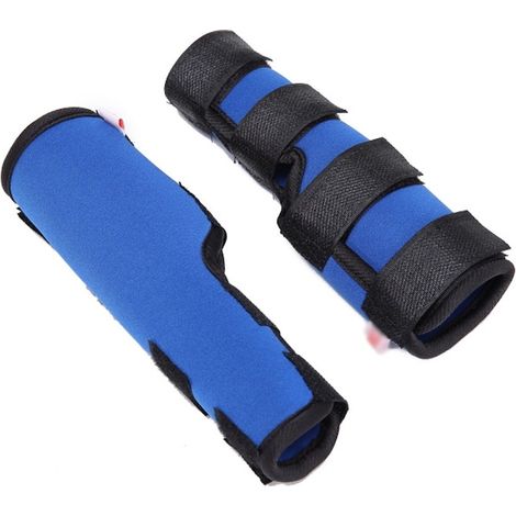 Orthorza place le support sur la patte du chien, (1/5)