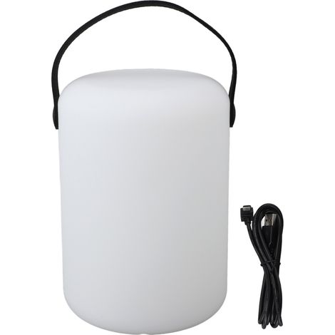 Ortviai Lampe de nuit intelligente rechargeable avec commande vocale Alexa, Wi-Fi, Bluetooth, minuterie et RGB pour chambre et salon (1/5)