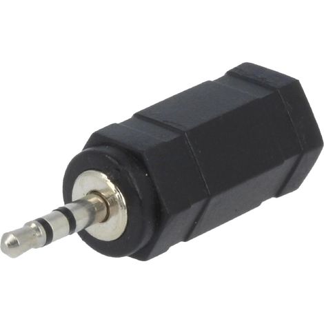 Adaptateur Jack 2.5mm prise male Jack 3.5mm femelle - Noir