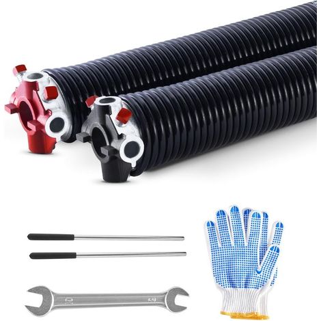 Remplacement plus simple de porte de garage avec ressorts de torsion 16000 cycles et kit de montage (1/5)