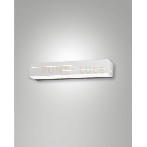 BANNY APPLIQUE BIANCO A LED 3000K - 18W - 1700 lm 31cm IP20