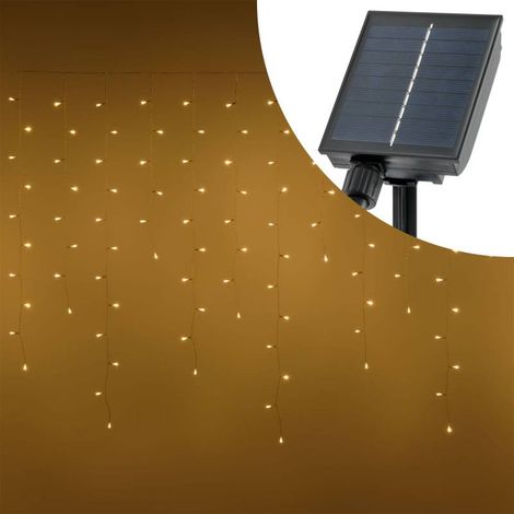 Stalactite stalactite Solaire 5M H1m 360 LED blanc chaud câble transparent SMART Connect Lotti (1/3)