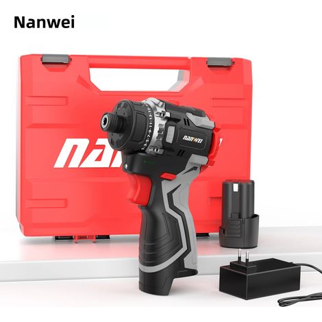 Tournevis sans fil universel à double vitesse avec batterie lithium-ion 16,8 V (1/5)