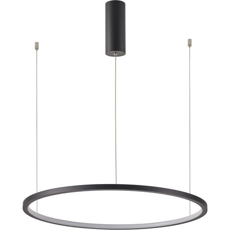 Italux Vinola Suspension LED II 60 cm, noire, 3000/4000 K (1/2)