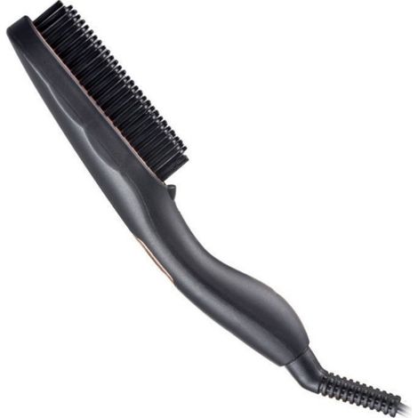 Ce peigne lisseur professionnel pour hommes possède une fonction chauffante pour éviter les brûlures et constitue un excellent cadeau.