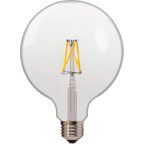 Ampoule LED E27 G125 6.5W Filament - Blanc Neutre 4000K - 5500K - SILAMP