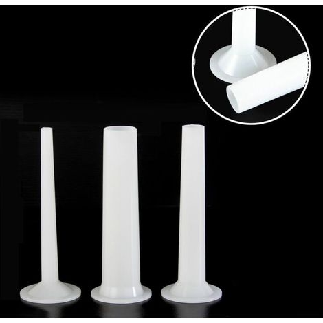 Tubi di ricambio per insaccare le salsicce - 3 misure 1/2/3 cm di diametro per tritacarne - 18 cm, 3R65Q502VH1RI0X6695FY00 (1/3)
