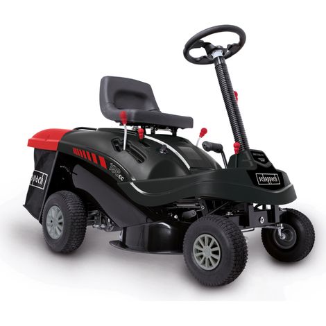 Scheppach Tondeuse à gazon autoportée MR196-61 – Moteur à essence 4 temps 4,8 kW / 6,5 CV – Largeur de coupe 61 cm – 5 vitesses – Hauteur de coupe réglable (1/5)