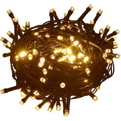 Guirlande lumineuse 2000LED Intérieur/ex. 200m IP44 Blanc chaud CFW98632 (1/5)