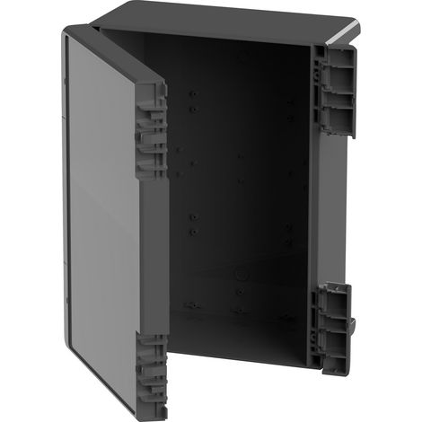 Bopla B 273616 ABS-7024 Bocube 96037674 Industrie-Gehäuse 284 x 364 x 160  ABS  Graphitgrau (RAL 702