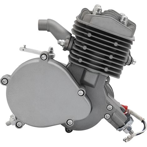Kit de moteur de vélo, haute vitesse, grand réservoir de carburant, noir (1/2)