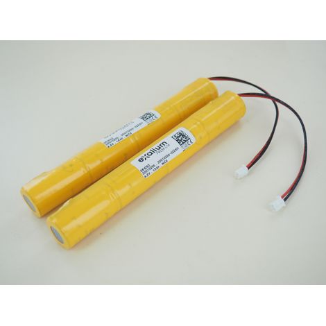 Batterie 2x4.8V 1.6Ah pour BAES Ambiance 062566A Legrand (061093)