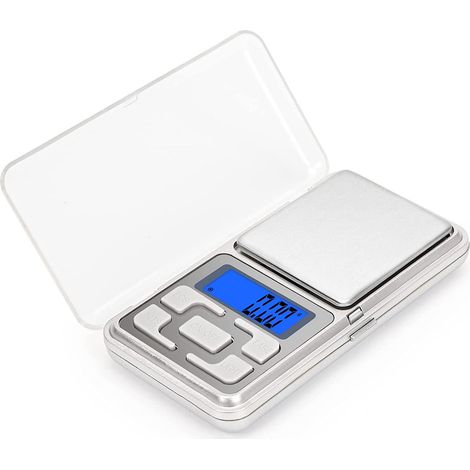 Bilancia digitale bilancino di precisione 500g 0.1g pesa alimenti erbe J170 (1/4)
