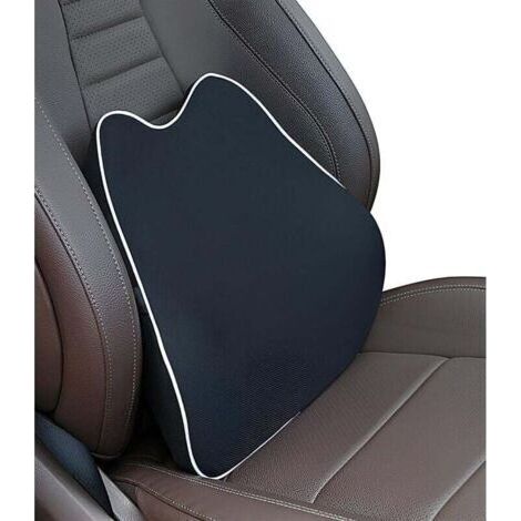 Coussin Lombaire Voiture,Coussin Chaise Bureau, Coussin Dos Coussin pour Chaise de Voiture, Coussin Siege Auto (1/4)