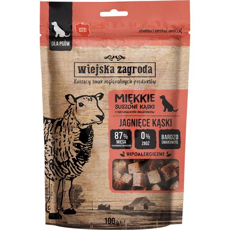 Wiejska Zagroda Snack per cani adulti con agnello 100g