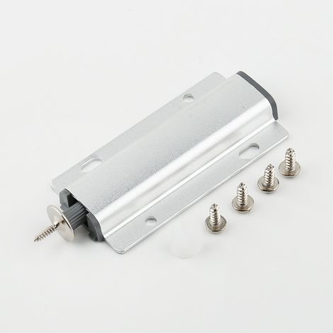 Magnetisches Push-to-Open-System mit Magnetverschluss für Möbeltüren (Silber) (1/5)
