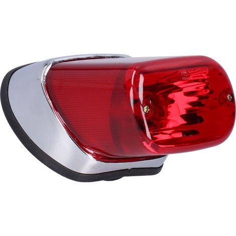Feu stop arrière moto ABS rouge pièce de rechange réparation compatible Yamaha Virago XV250/XV400 (1/5)