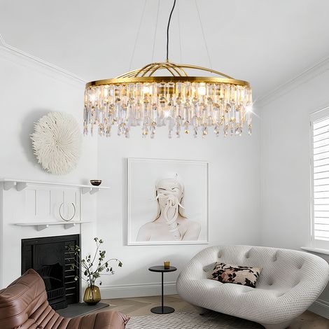 Smarter LED-Kronleuchter Gold - PIBAOGU