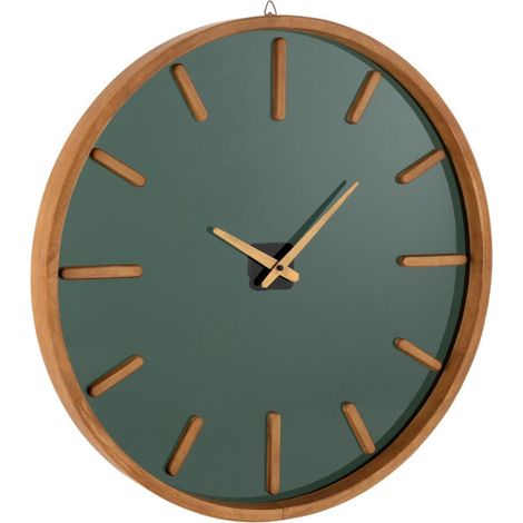 Horloge Murale Design "Creva" 40cm Marron & Noir (1/5)