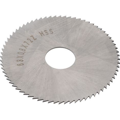 Lame de scie circulaire en acier rapide, fournitures industrielles 63 x 0,8 x 16 x 72 W6542 (1/5)