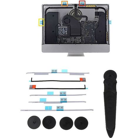 Nastro Adesivo Schermo LCD per Modelli Imac 21 A1418 con Rotella di Apertura Attrezzi (1/3)