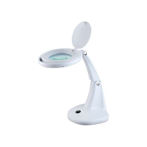 Lente d'ingrandimento Flexo LED con ingrandimento 3x 6W bianco 6000k GSC 1803224