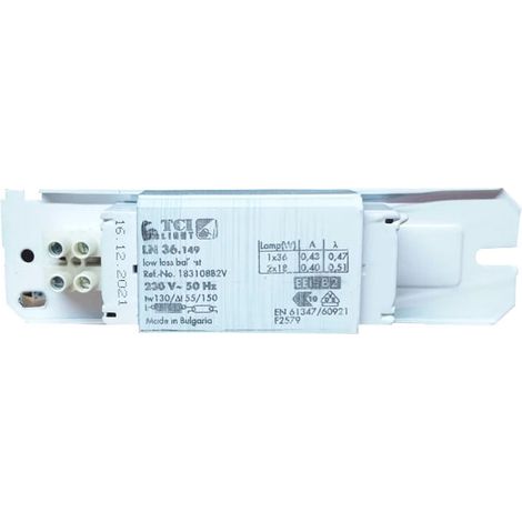 Reattore Elettromeccanico 36W ( Tci Telecomunicazioni Cod. 183108B2V )