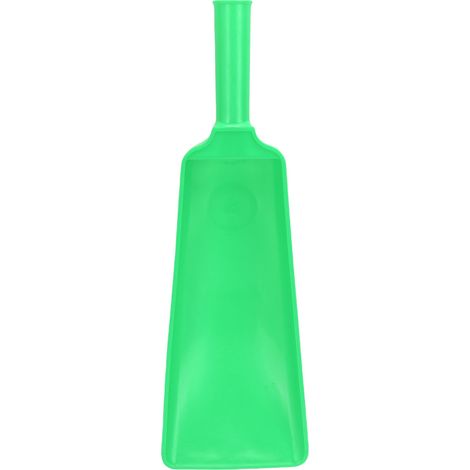 [JAMAIS UTILISÉ]Pelle multifonctionnelle en plastique, louche à eau, légère, en PP épais, diamètre du trou de poignée : 35 mm, verte (1/5)