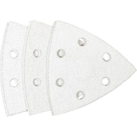 Makita 192655-6 Set feuilles abrasives Delta Grain 60, 100, 150 (L x l x H) 94 x 94 x 6 mm 1 set