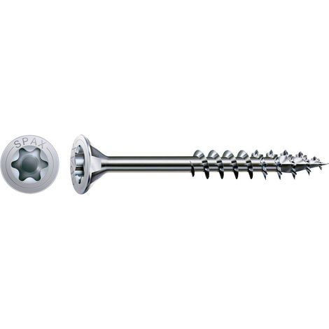 SPAX 0191010501003 Vite da legno 5 mm 100 mm T-STAR plus Acciaio WIROX 100 pz. (1/5)