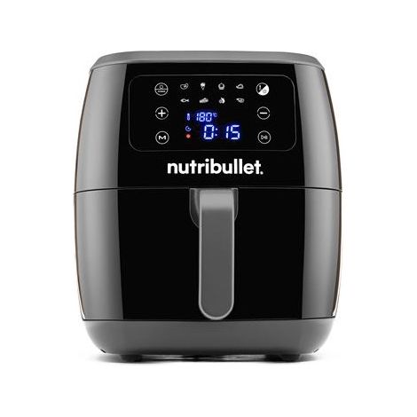 Friteuse sans huile Nutribullet XXL Digital Air Fryer NBA071B 1800 W Noir et Gris (1/7)