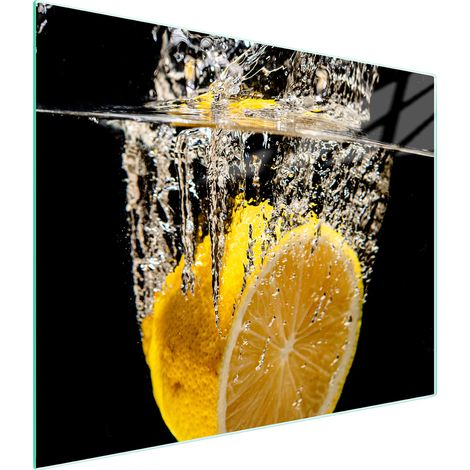 Glasschneidebrett 52x30 Zitrone (1/5)