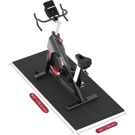 Tapis de Protection -152x76/183x92/213x92x0.6cm,Antidérapant Pour Appareils de Fitness,Tapis de Course,Vélos Stationnaires,Elliptiques,Bancs de Musculation,Appareils de Gymnastique (1/5)