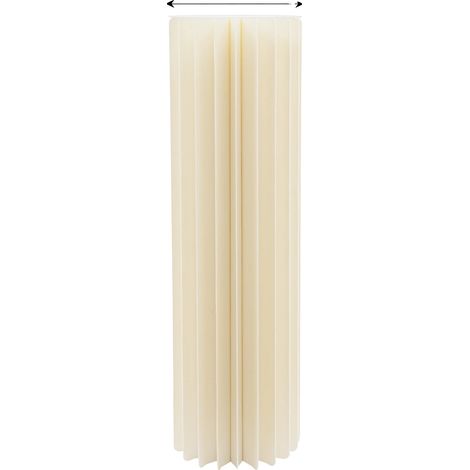 Soporte para plantas, columnas de exhibición plegables, soporte para arreglos florales, blanco lechoso (1/2)
