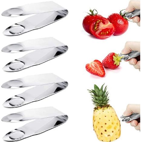 Évideur et trancheuse à ananas - Accessoires de cuisine - Pince à trancher l'ananas (1/4)