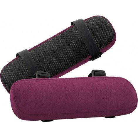 Coussin d'accoudoir de chaise, ensemble de 2 pièces, ergonomique, haute densité (1/5)