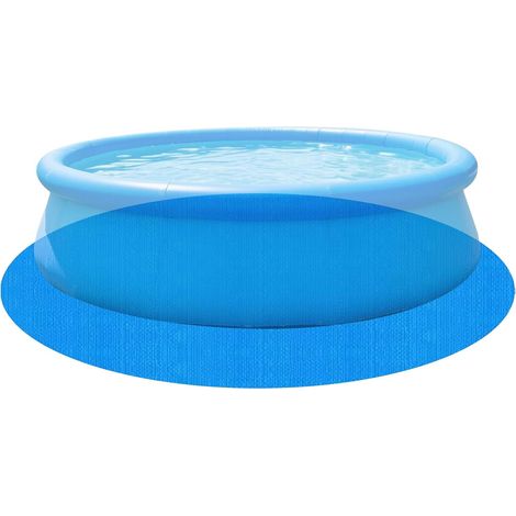 Liner de piscine - bassin Tapis Linerr Petits Pond Liners Accessoires résistants aux crevaisons pour les loisirs d'été en plein air 3,96 m (1/5)