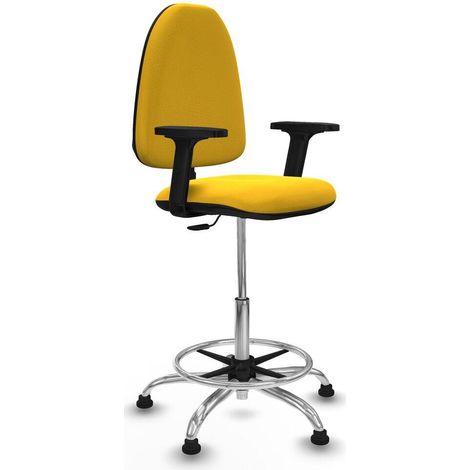 Piqueras y Crespo B2D05RT Silla de Oficina Amarilla (1/3)