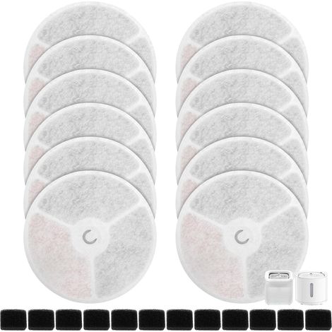 12 pièces Unité de filtre 3.0 pour Petkit Solo 2/Solo SE/3 Pro/2S/3 fontaines pour chats (1/5)